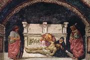 Lamentation over the Dead Christ with Sts Parenzo and Faustino Luca Signorelli